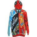 Super Man Design Sport Style Hoodie mit Farbe bedruckt (H0001)